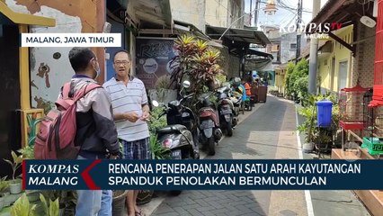 Rencana Penerapan Jalan Satu Arah di Kayutangan Kota Malang, Spanduk Penolakan Bermunculan