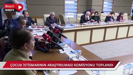 TBMM Çocuk İstismarının Araştırılması Komisyonu ikinci toplantısını yaptı
