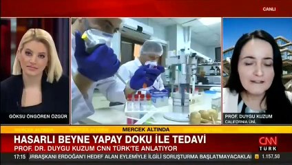 Hasarlı beyne yapay doku ile tedavi