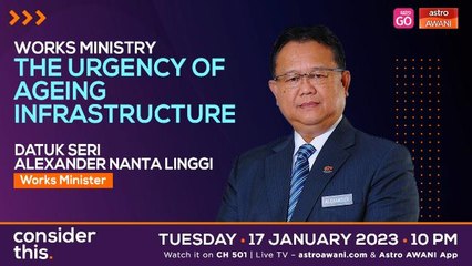 Consider This: Works Ministry (Part 1) - Repairing Ageing Public Infrastructure