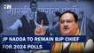 Headlines: JP Nadda Gets Extension, To Remain BJP Chief For 2024 Polls | BJP President |