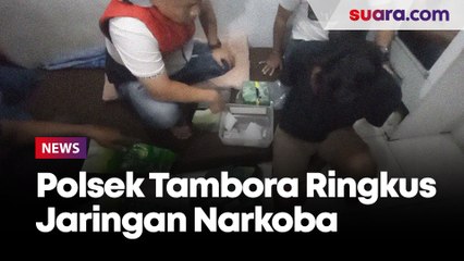 Polsek Tambora Ringkus Pengedar Narkoba Jaringan Lapas, Sejumlah 2,31 Kilogram Sabu Disita