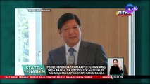 PBBM: Hindi dapat maapektuhan ang mga bansa sa geopolitical rivalry ng mga makapangyarihang bansa | SONA
