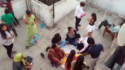 SURAT VIDEO : सतरंगी हुआ आसमान