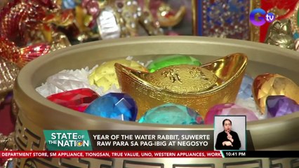 Lucky charms para sa year of the Water Rabbit, mabenta na sa Binondo | SONA
