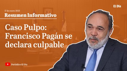 Caso Pulpo: Francisco Pagán se declara culpable