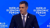 Pedro Sánchez en Davos: 