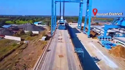 बुलेट ट्रेन मार्ग पर 25 किमी की लाइन पर वायडक्ट तैयार