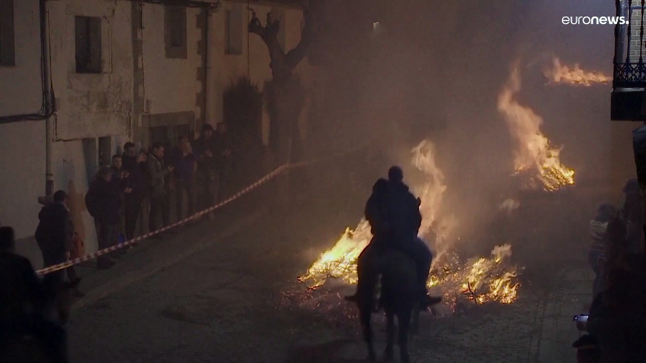 Rauch, Flammen und Hufgetrappel: Las Luminarias im spanischen Kastilia-León