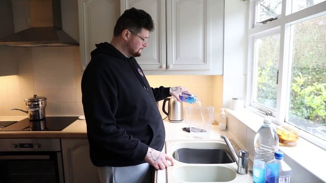 Meet the man who will only bathe in bottled water - and says the £4k a year cost is worth every penny