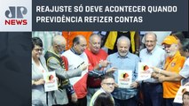 Lula se reúne com líderes sindicais para discussão sobre salário mínimo
