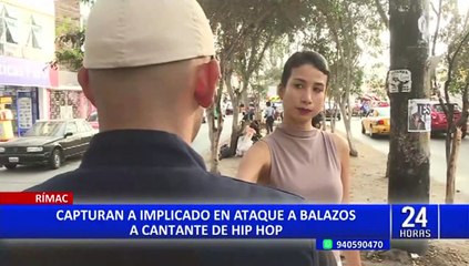 Rímac: caen implicados en ataque a balazos a cantante de hip hop que quedó parapléjico