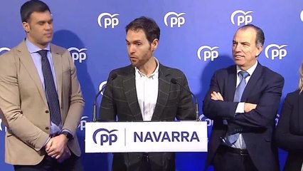 Download Video: Sergio Sayas y Carlos García Adanero concurrirán con el PP a las elecciones navarras