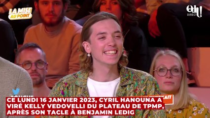 "Exprime-toi bordel !" : Kelly Vedovelli virée du plateau de TPMP après avoir clashé Benjamin Ledig