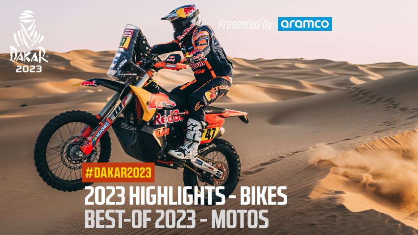 Bike Highlights presented by Aramco - #Dakar2023 - Vidéo Dailymotion