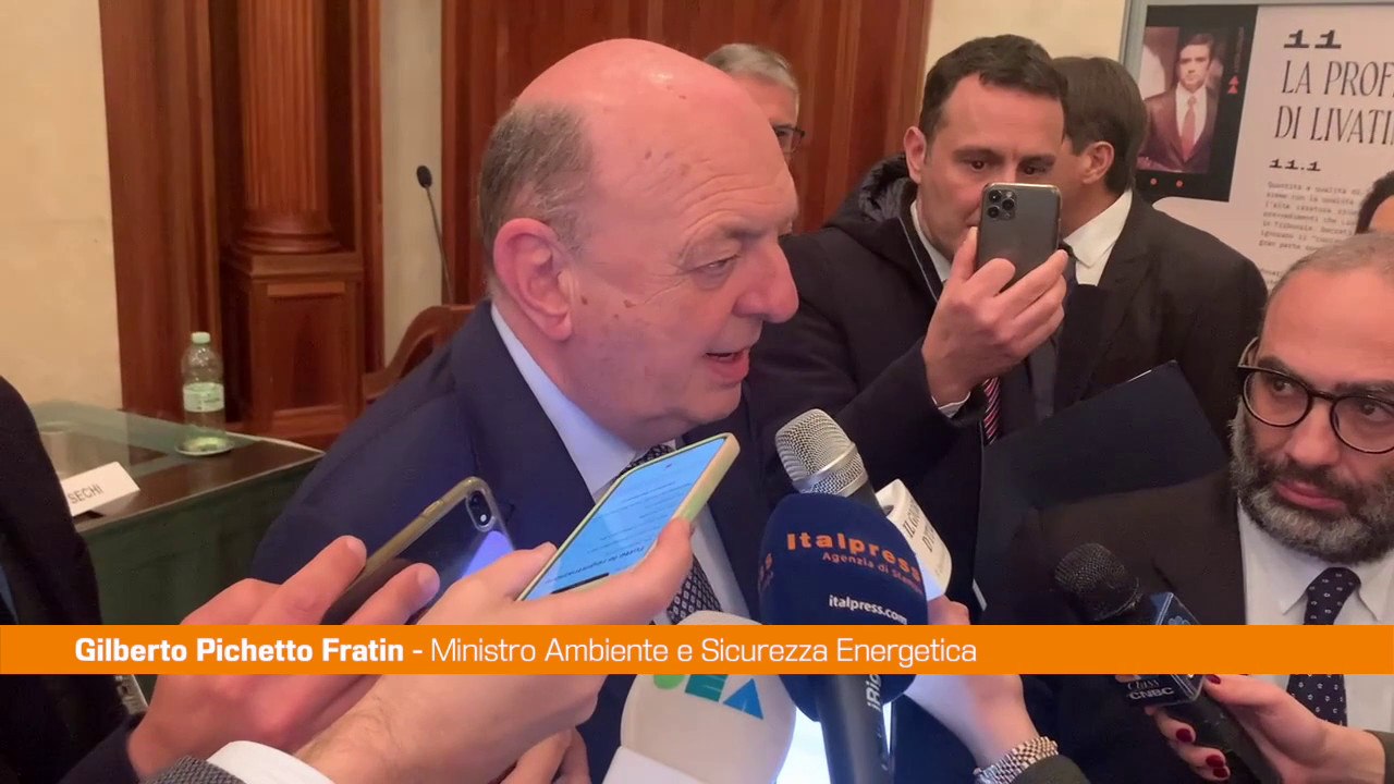 Pichetto Fratin "Impegno del governo per abbassare costi energia"
