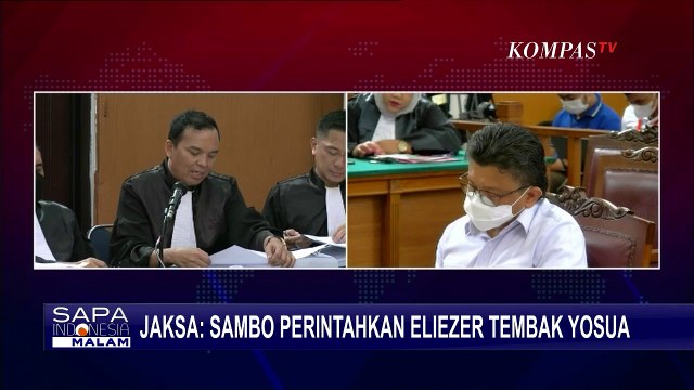 Jaksa Penuntut Umum Sebut Ferdy Sambo Perintahkan Richard Eliezer Tembak Yosua