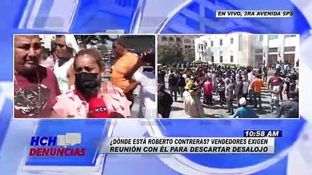 ¡Con palos en mano! Vendedores amedrentan negocios en SPS obligando al cierre de cortinas