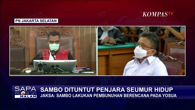 Lakukan Pembunuhan Berencana pada Yosua, Jaksa: Sambo Dituntut Penjara Seumur Hidup!