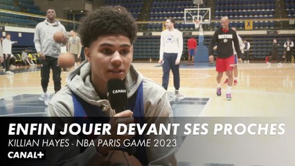 Killian Hayes va pouvoir enfin jouer devant ses proches - NBA Paris Game 2023