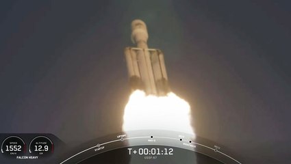 SpaceX Falcon Heavy Launches Classified USSF-67 Space Force Mission