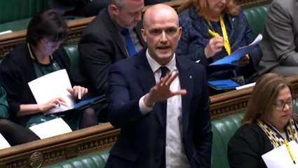 MP Stephen Flynn complains of noise from ‘rabid gammon’ during Commons debate