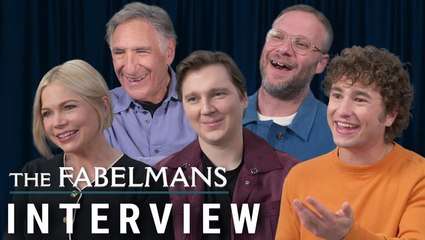 'The Fabelmans' Interviews With Paul Dano, Michelle Williams, Seth Rogen And More