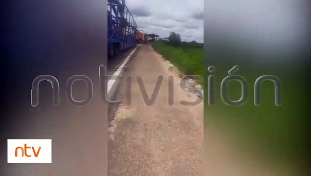 Estamos varados en medio de las heces y la desesperación , transportistas piden ayuda a las autoridades