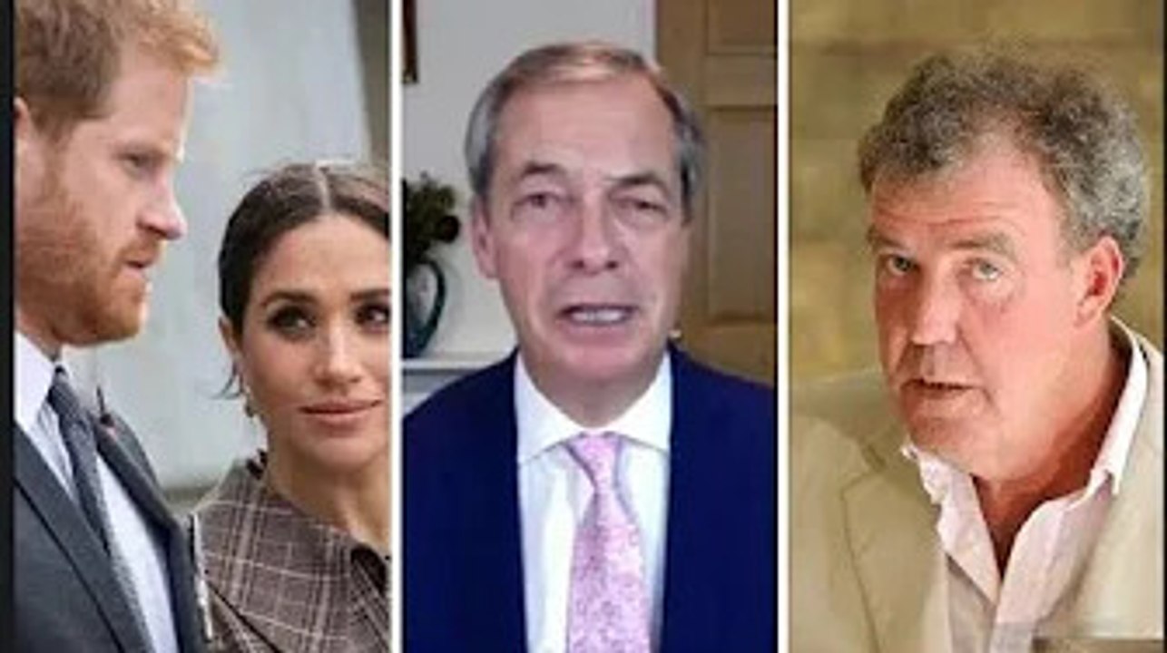 Nigel Farage dit que Jeremy Clarkson a eu « tort » de s'excuser auprès de Meghan Markle