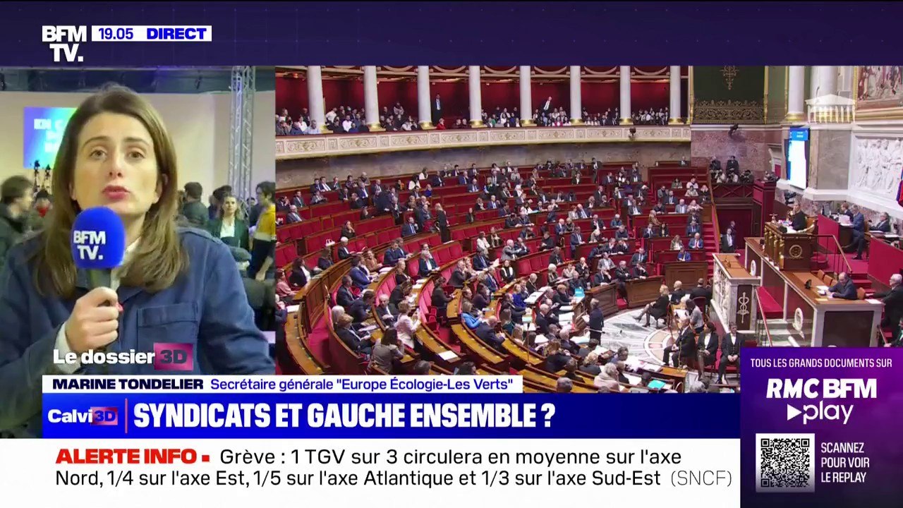Marine Tondelier sur les retraites: "Il n'y aura pas d'avancée sociale, nous serons là pour faire reculer ces reculs"