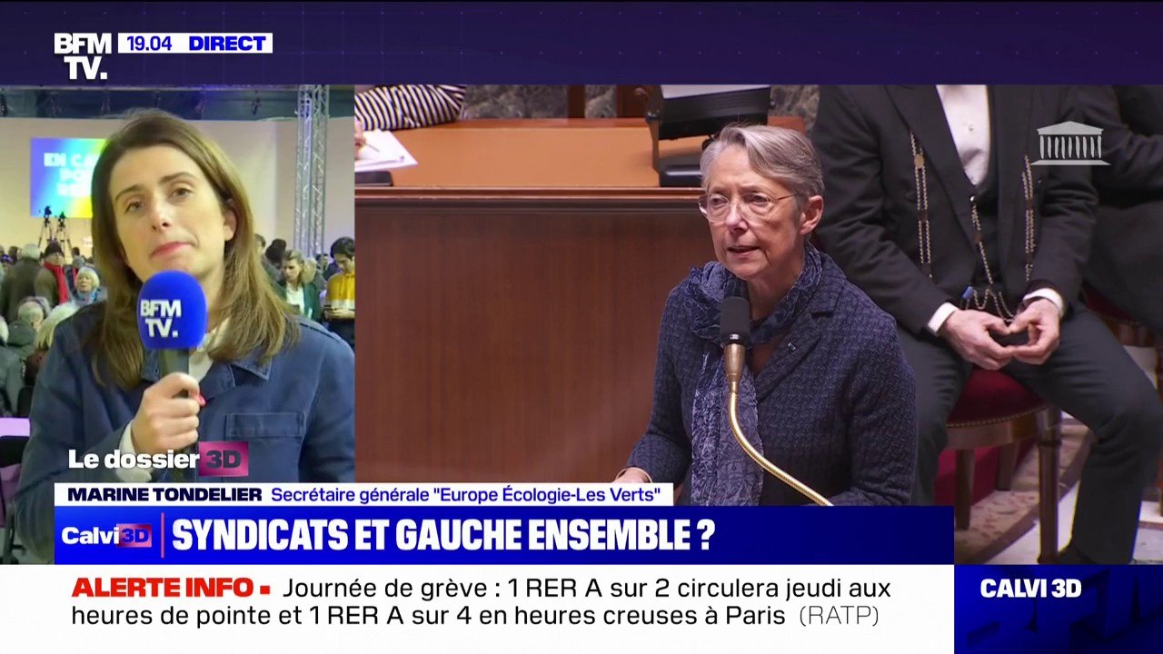 Marine Tondelier fustige "les petites miettes qu'on essaye de nous présenter comme des compromis" sur les retraites
