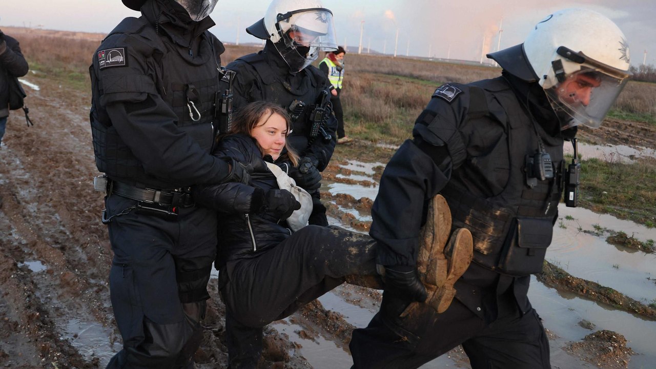 Greta Thunberg arrêtée lors d’une manifestation en Allemagne