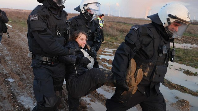 Greta Thunberg arrêtée lors d’une manifestation en Allemagne