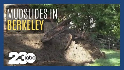 Berkeley Hill homes evacuated due to mudslides