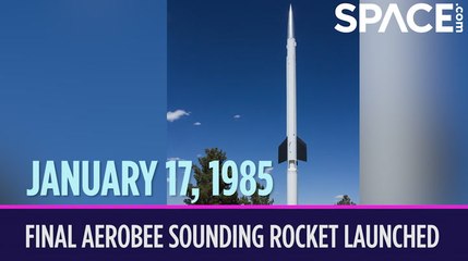 OTD in Space – January 17: Final Aerobee Sounding Rocket Launched
