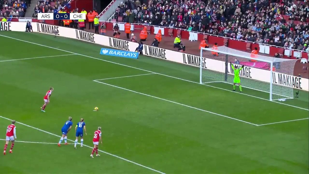 Arsenal vs Chelsea (1-1) - Highlights - Women's Super League