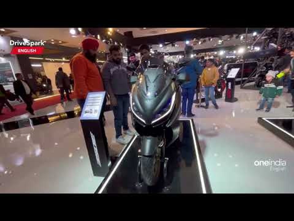 Auto Expo 2023: Zontes 350E Maxi Scooter | Punith Bharadwaj | DriveSpark