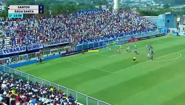 Zabala marcó un gol con Santos y se lo dedica a su amigo Miguel Terceros