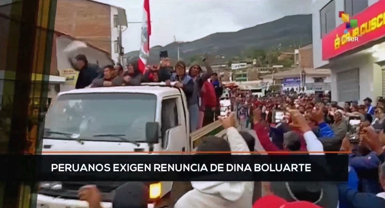 teleSUR Noticias 15:30 17-01: Perú clama el fin del gobierno de Dina Boluarte