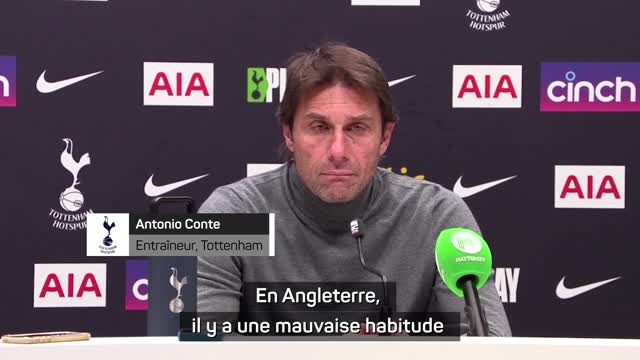 Tottenham - Conte veut révolutionner les conférences de presse en Angeleterre : "Il ne devrait pas y avoir qu'un seul visage face aux médias"