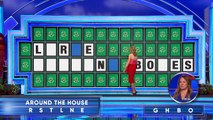 Laurie Chooses the Category AROUND THE HOUSE - Wheel of Fortune