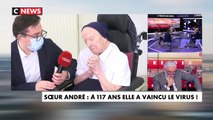 Sœur André, 117 ans, doyenne de l’humanité et guérie de la Covid-19 témoigne en direct