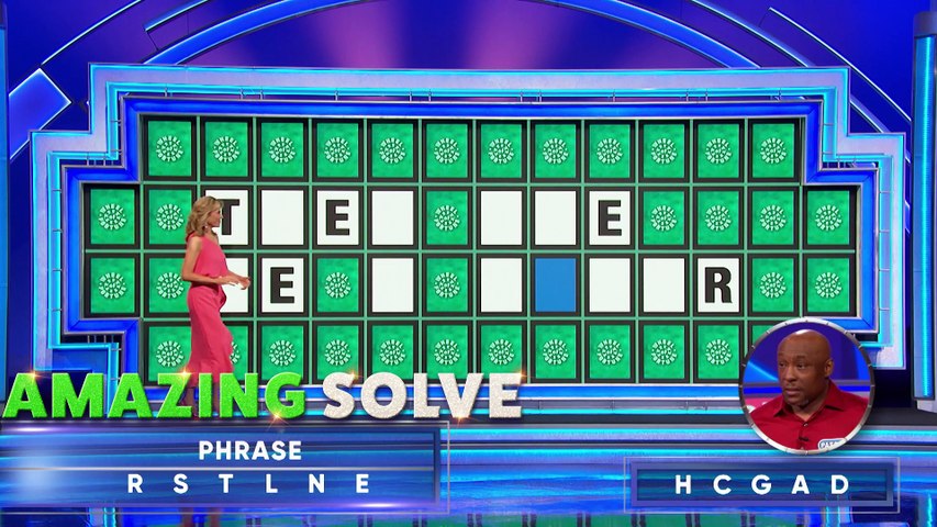Paschal's Amazing Solve - Wheel of Fortune