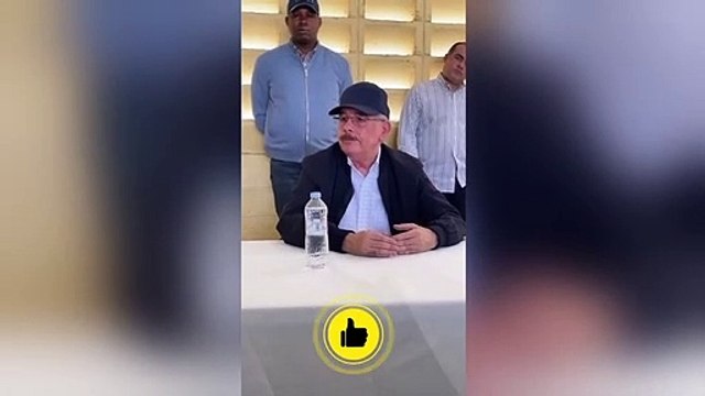 Danilo califica al gobierno de ser “mucho pico y pala, pero poca tijera” para inaugurar obras