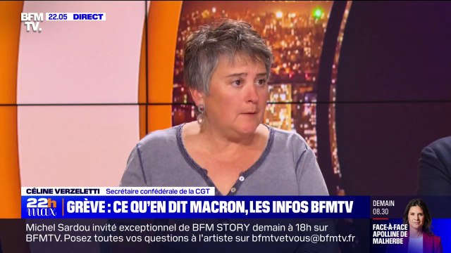 Réforme des retraites: Emmanuel Macron a perdu la bataille idéologique , affirme Céline Verzeletti (CGT)