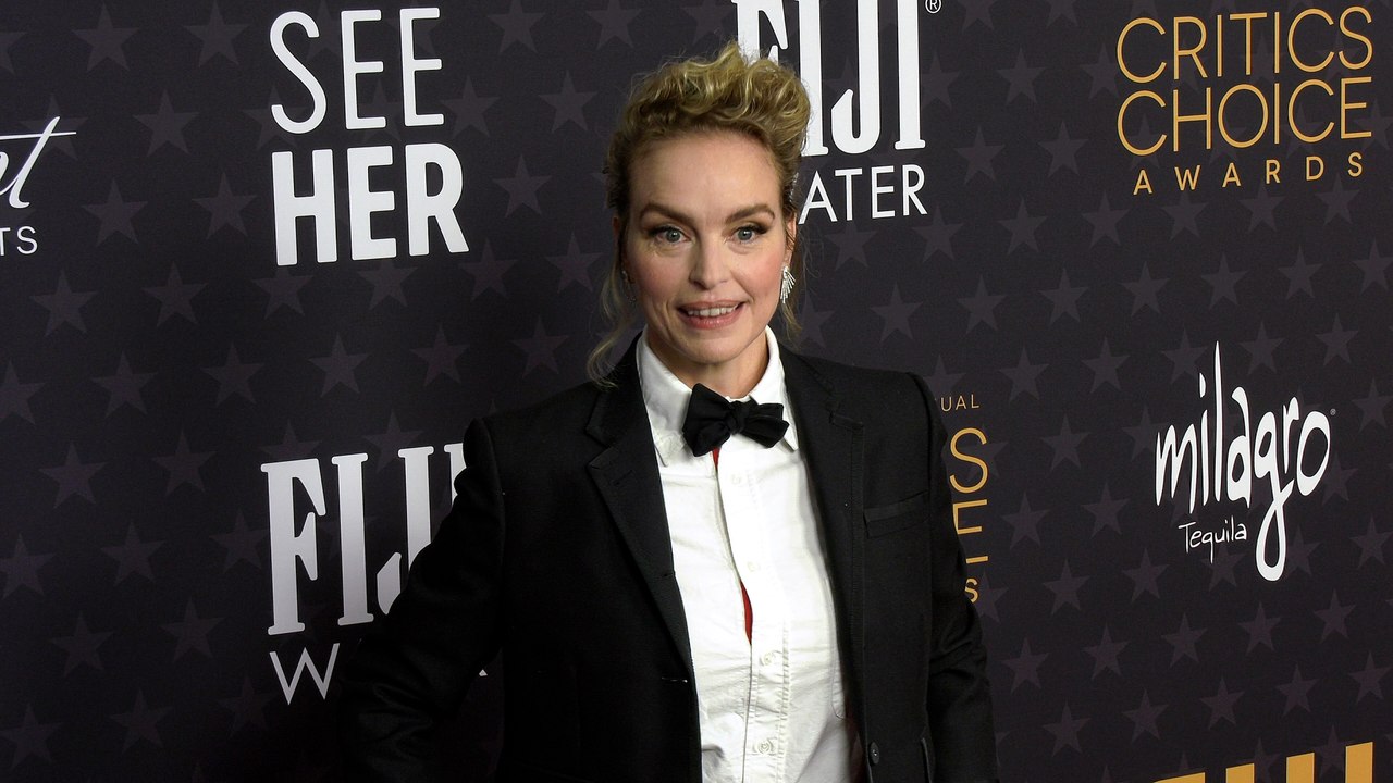 Nina Hoss 2023 Critics Choice Awards Red Carpet Arrivals