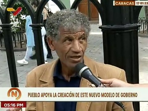 Caracas | Venezolanos apoyan la creación del Sistema 1x10 del Buen Gobierno