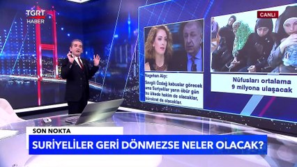 Suriyeliler Geri Dönmezse Neler Olacak? - Tuna Öztunç ile Son Nokta