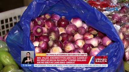 Panayam kay Sen. Cynthia Villar, Chairperson, Senate Agriculture Committee (January 18, 2023) | UB