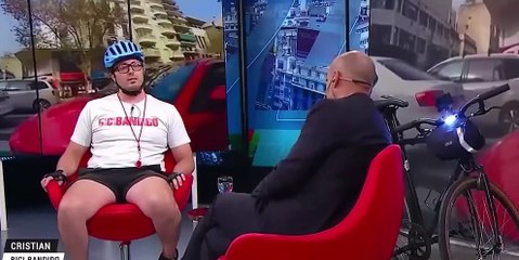 El Pelado Trebucq se cruzó feo con el BiciBandido en A24: "Romperte la cabeza a trompadas"